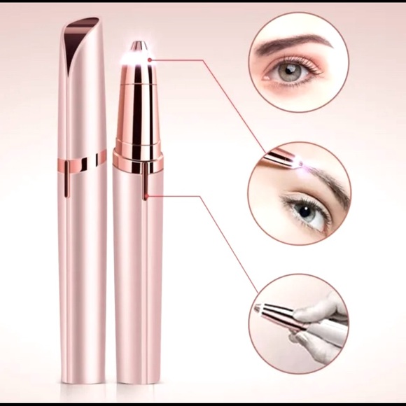 🍀New Electric Eyebrow Trimmer mini Brow Epilator battery operated - Picture 2 of 7